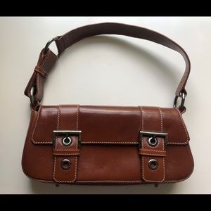 Small Brown Leather Nicole Miller Purse
